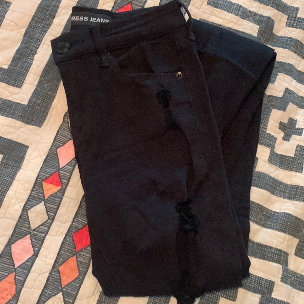 Express Distressed Jeans